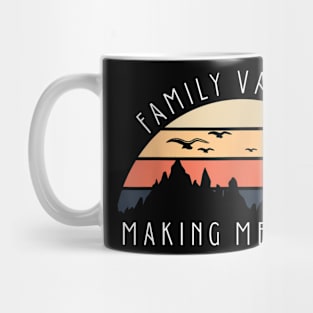 Family Vacation 2024 Mountains Matching Vacation Trip Mug